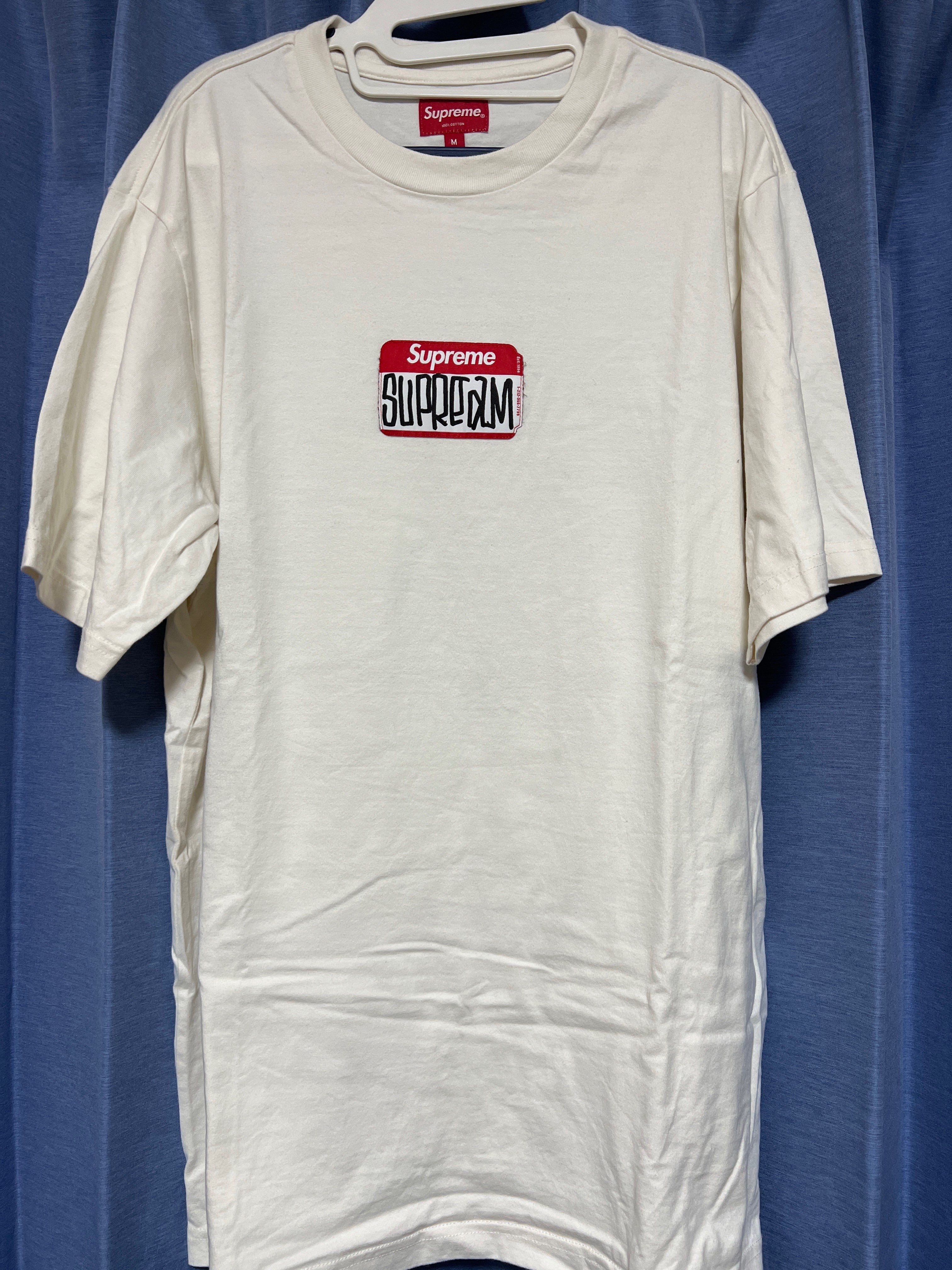 Supreme Gonz Nametag S/S Top "Natural"