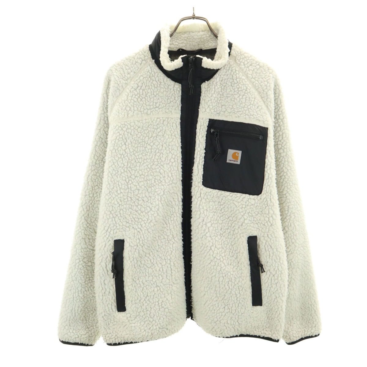 Carhartt カーハート EUモデル WIP ボア フリースジャケット L ホワイト