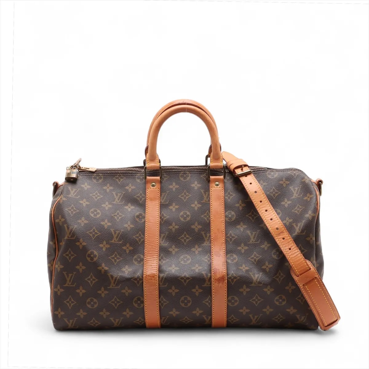 ■美品 ルイヴィトン モノグラム キーポル バンドリエール45M41418