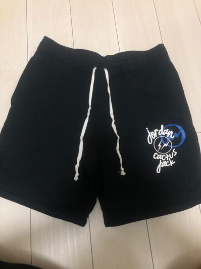 Air Jordan Travis Scott Fragment Shorts "Black" DJ0617-010 / DJ0618-010