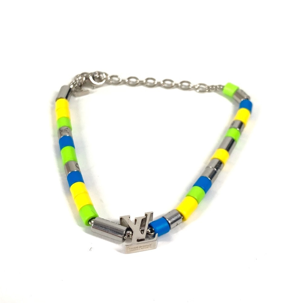 ルイヴィトン LOUIS VUITTON ブラスレ・LV・サンライズ M00653 アクセサリー チェーンブレスレット ブレスレット メタル マルチカラー 美品