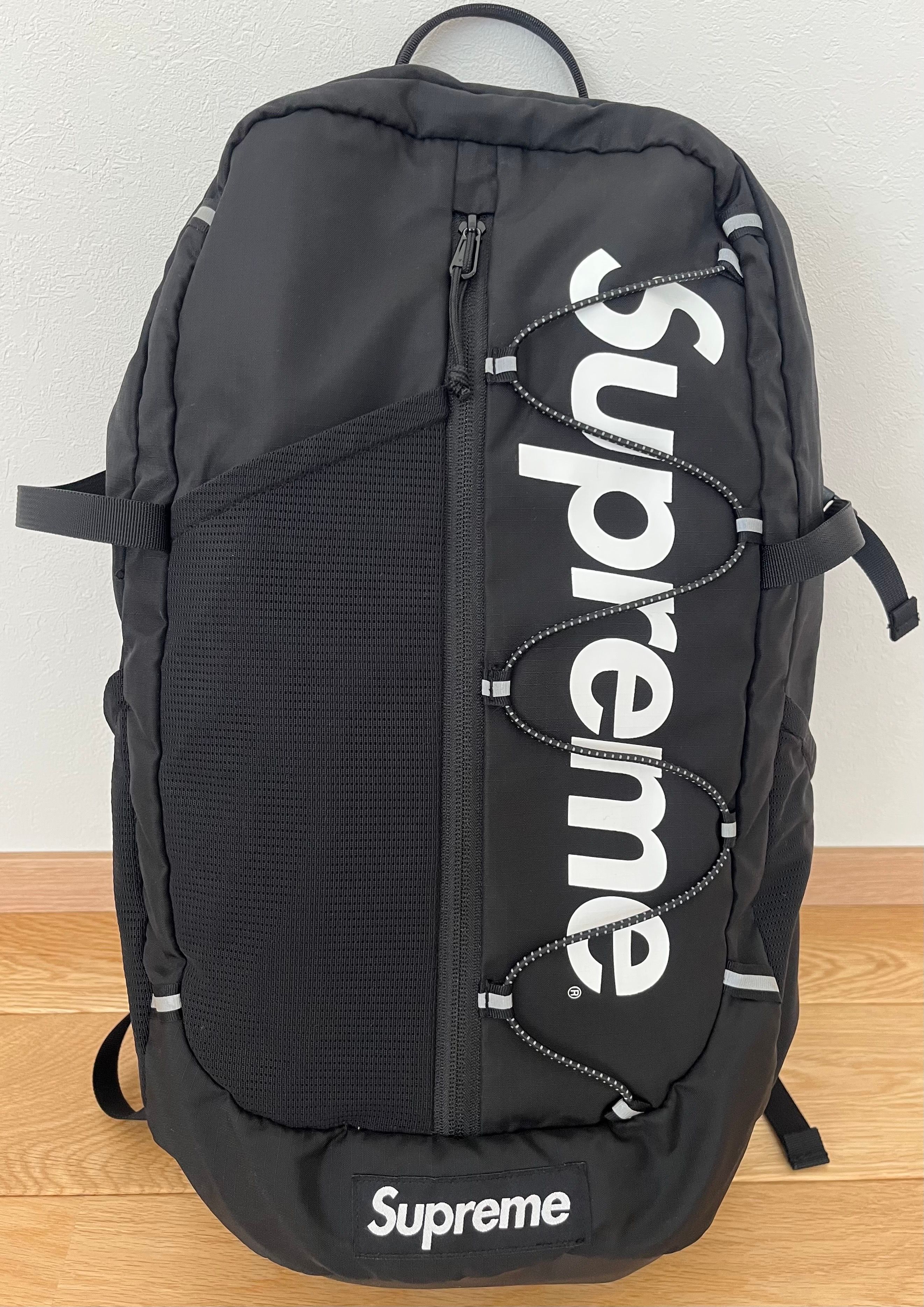 Supreme 2017SS Backpack "Black"