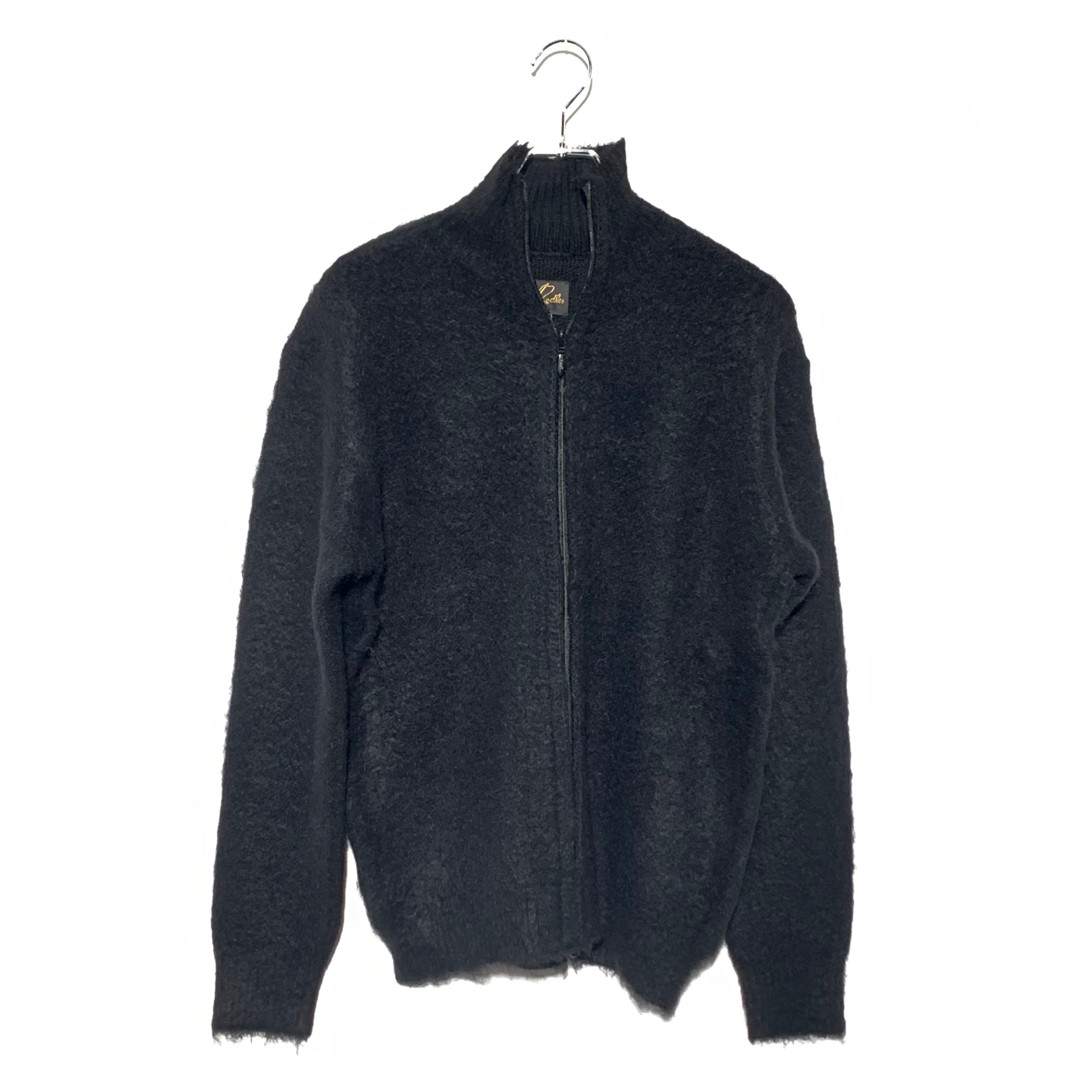 NEEDLES Zipped Mohair Cardigan Solid "Black"