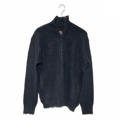 NEEDLES Zipped Mohair Cardigan Solid "Black"