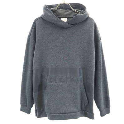 Reebok CLASSIC リーボッククラシック 長袖 パーカー L チャコールグレー