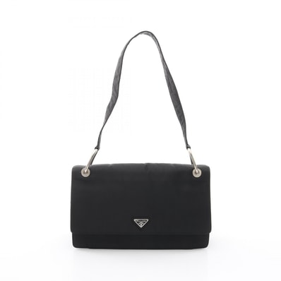 プラダ PRADA ショルダーバッグ バッグ ナイロン レディース ブラック系 B6541 【中古】