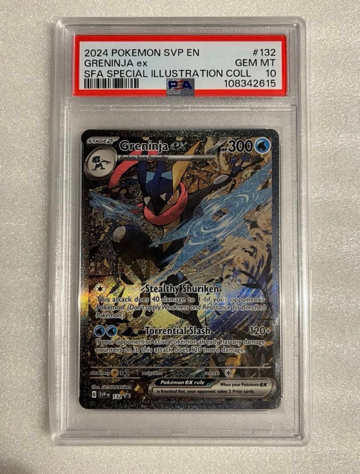 ゲッコウガex P [SVP EN 132]【英語版】(スカーレット&バイオレット