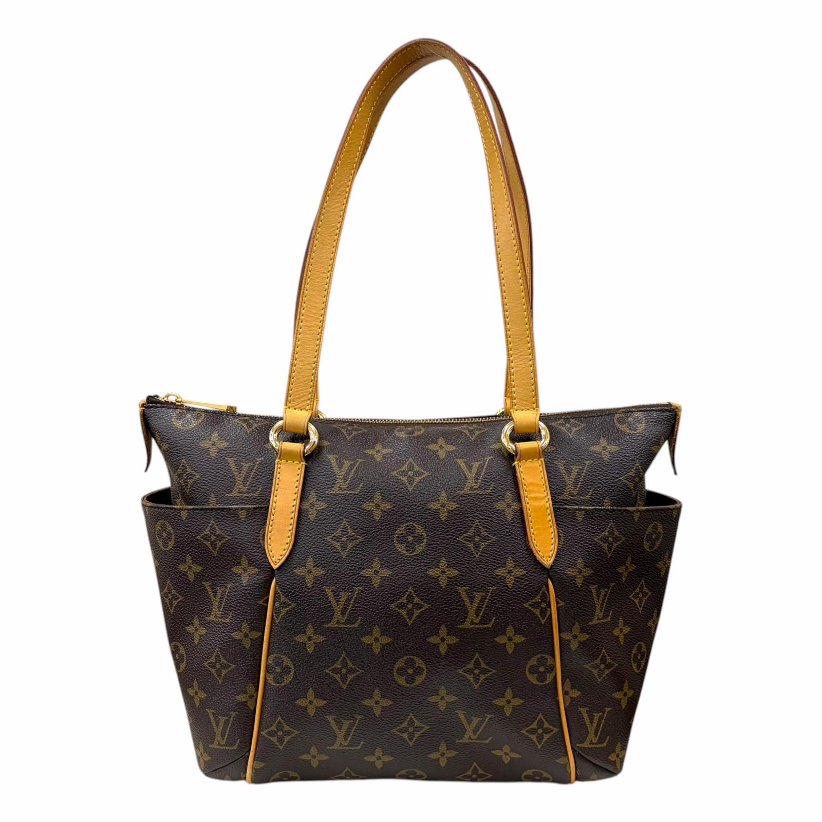 ルイヴィトン トータリーPM モノグラム トートバッグ モノグラムキャンバス M56688 ブラウン レディース LOUIS VUITTON  中古