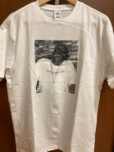 Supreme x Jordan Biggie S/S Top "White"