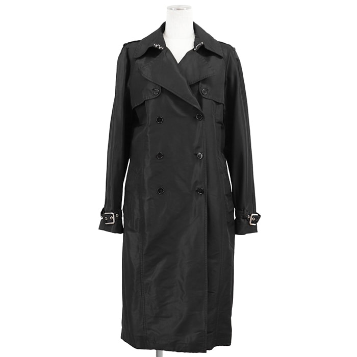 極美品✨ドルチェ&ガッバーナ ロングコート ヴァージンウール ブラック 38 中古・古着通販】DOLCE & GABBANA (ドルチェ＆ガッバーナ) ウール