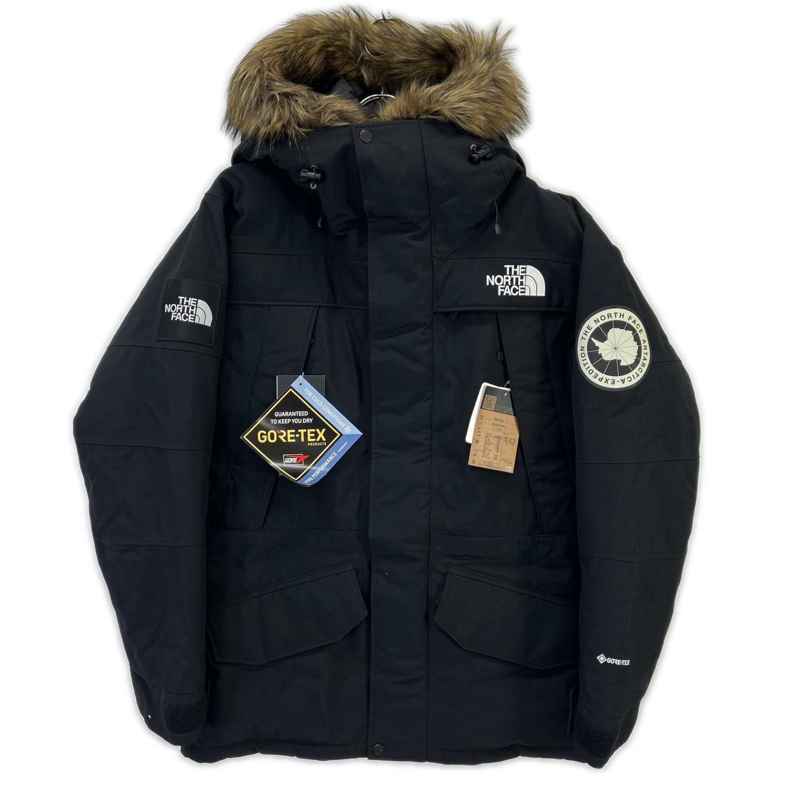 ノースフェイス 21年製 ND92032 ブラック アンタークティカパーカ L