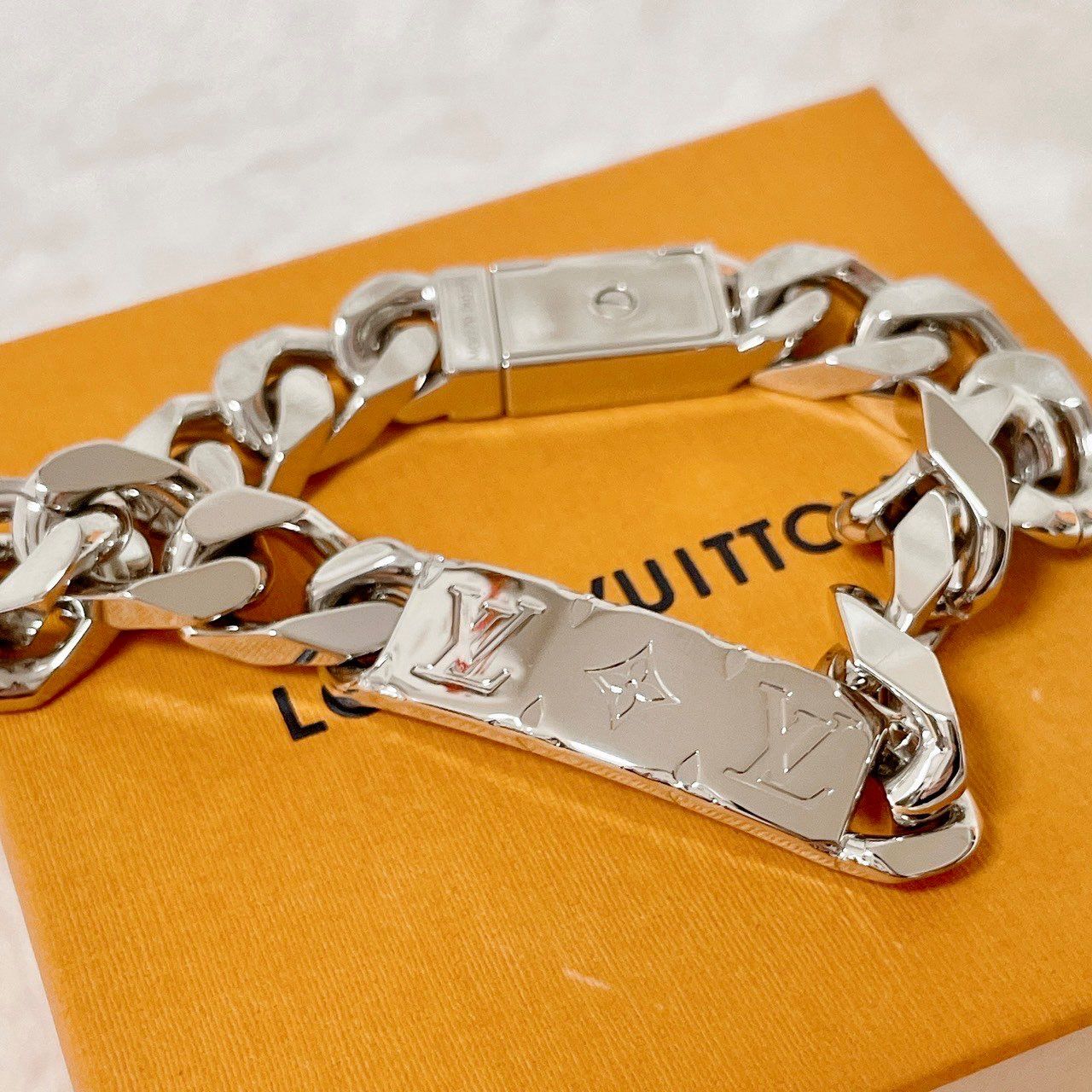 Louis Vuitton Monogram Chain Bracelet