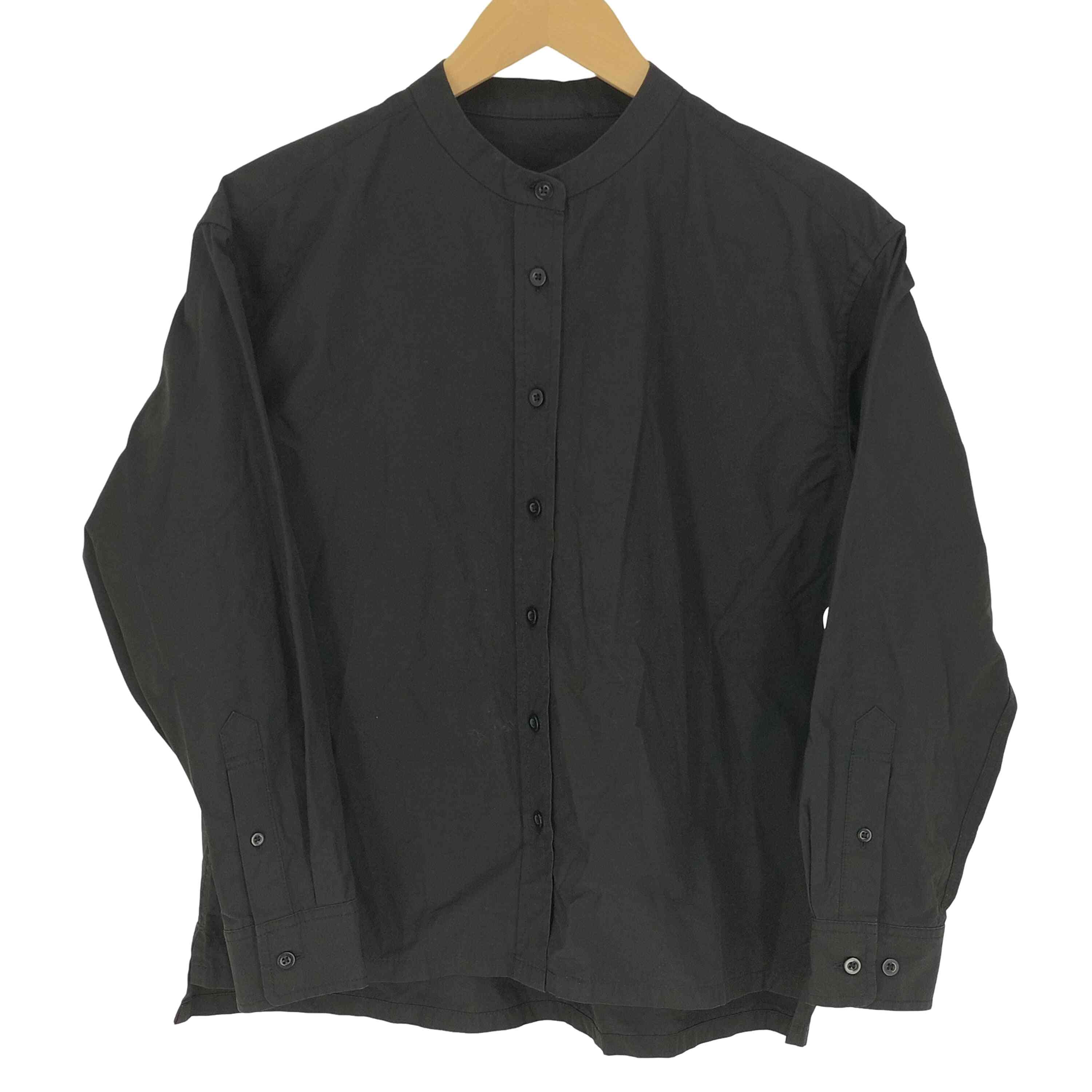 23AW バンドカラー L/S ブラウス【1141740840262】