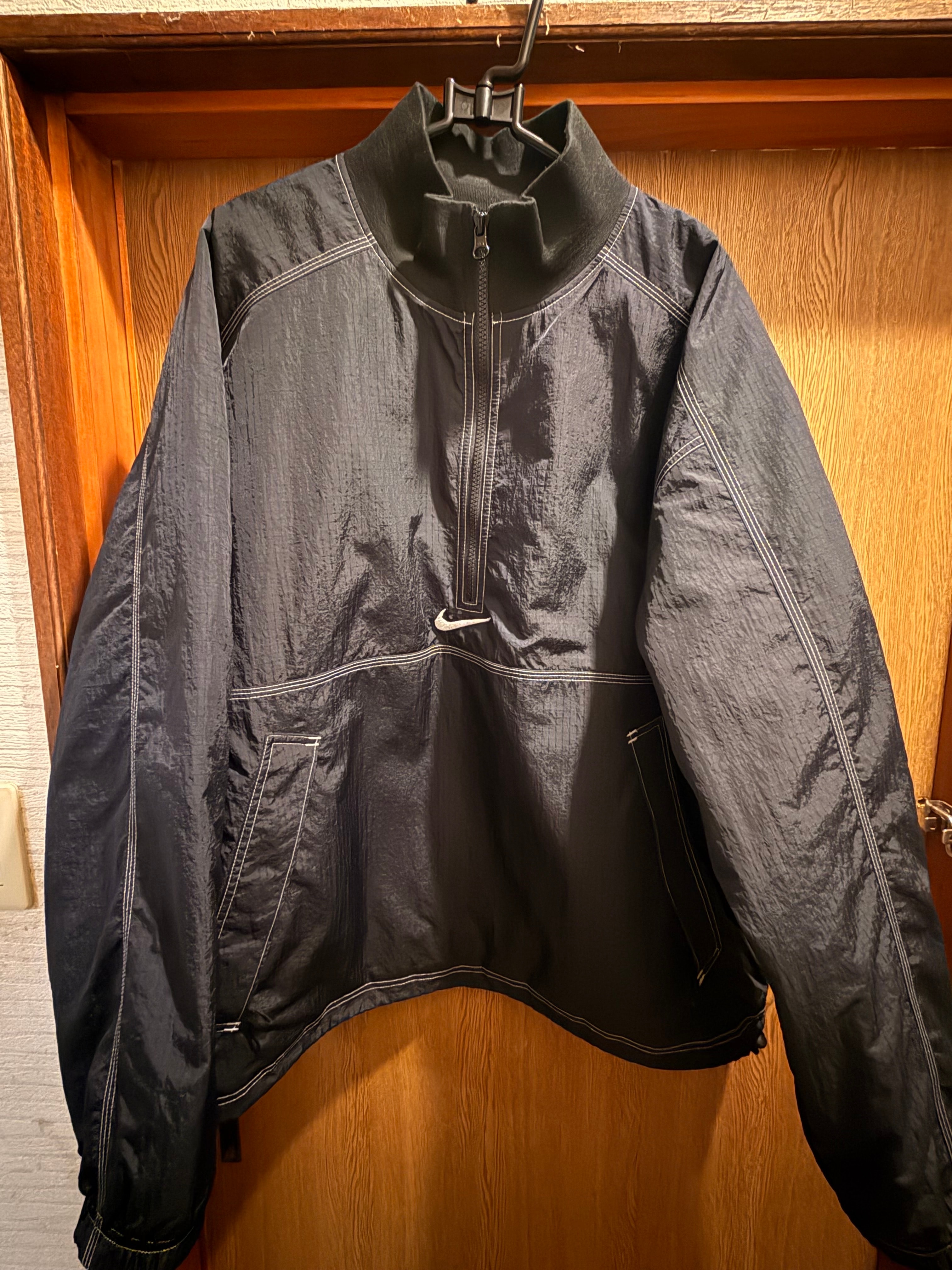 Supreme x Nike Ripstop Pullover "Black"