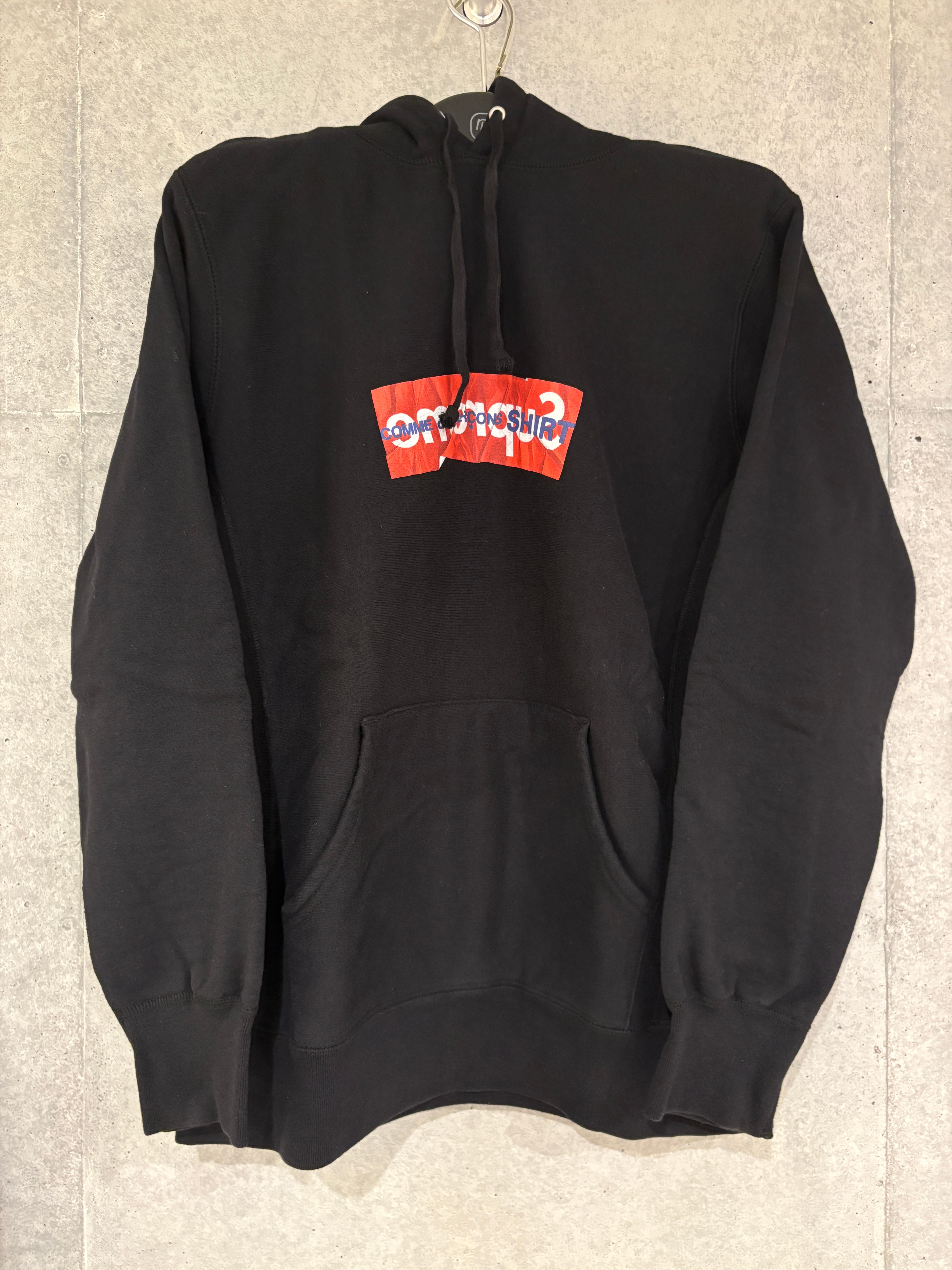 Supreme Comme Des Garcons SHIRT Box Logo Hooded Sweatshirt "Black"