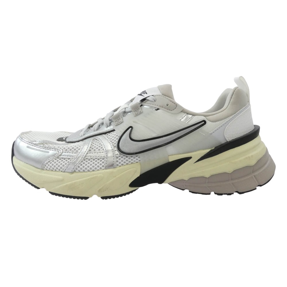 NIKE ナイキ スニーカー HJ4497-100 V2K Run メッシュ ラン スニーカー ホワイト系 シルバー系 27.5cm【美品】【中古】