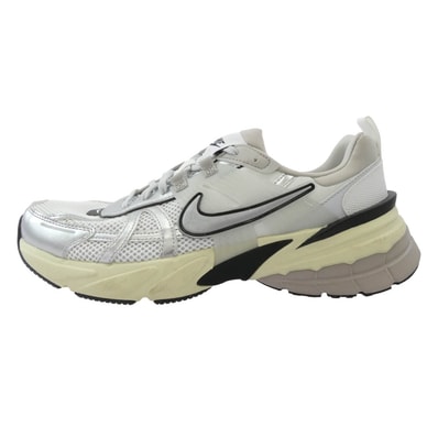 NIKE ナイキ スニーカー HJ4497-100 V2K Run メッシュ ラン スニーカー ホワイト系 シルバー系 27.5cm【美品】【中古】