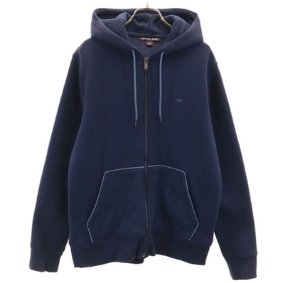 Michael Kors マイケルコース 長袖 スウェットパーカー M ネイビー
