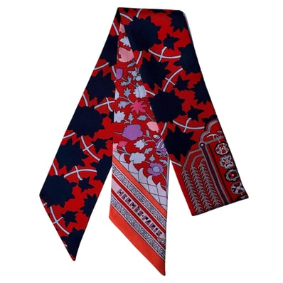 エルメス HERMES ツイリー Tapis Persans ペルシャ絨毯 シルク レディース