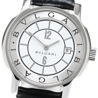 ブルガリ ソロテンポ デイト ST29S クォーツ レディース 【中古】