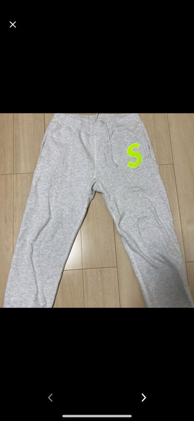 Supreme S Logo Sweatpant "Grey" (19FW)