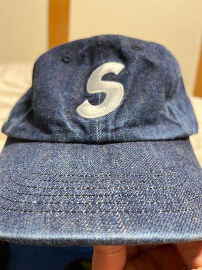 Supreme Kevlar Denim S Logo 6-Panel "Indigo"