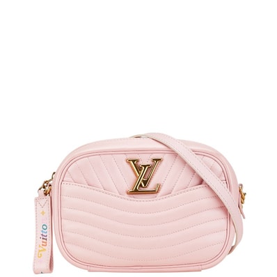 ルイ ヴィトン ニューウェーブカメラバッグ ショルダーバッグ M53683 ピンク レザー レディース LOUIS VUITTON 【中古】