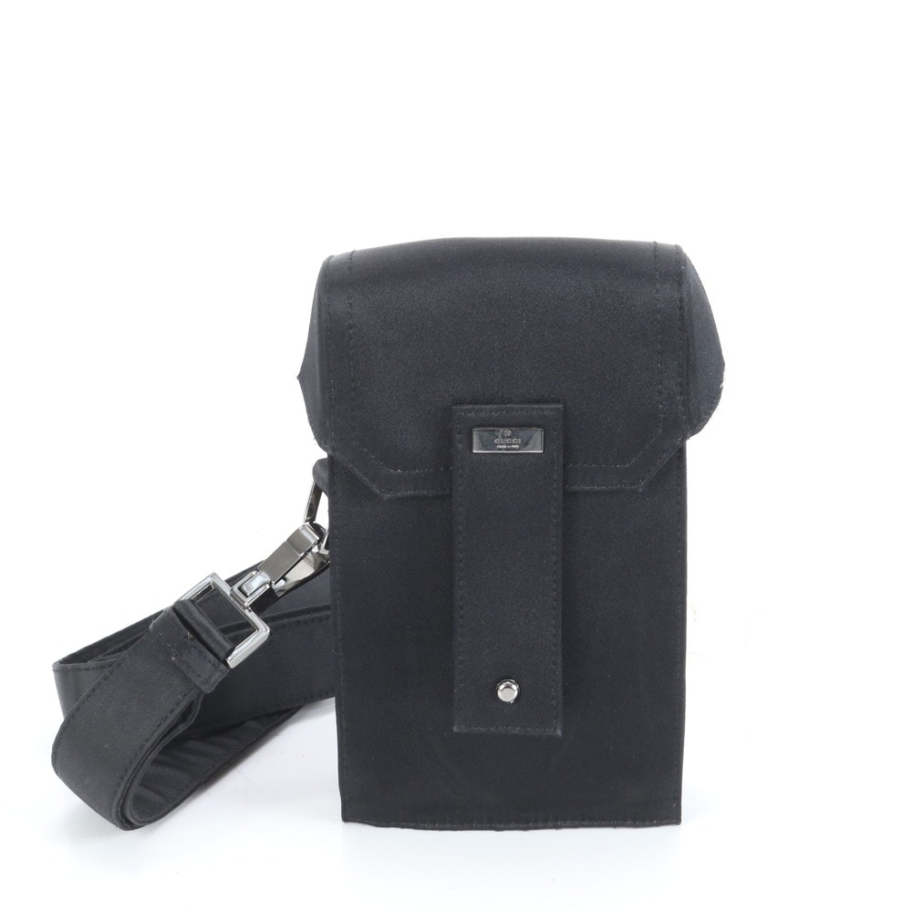 ■美品 グッチ ショルダーバッグ レザー×ナイロン