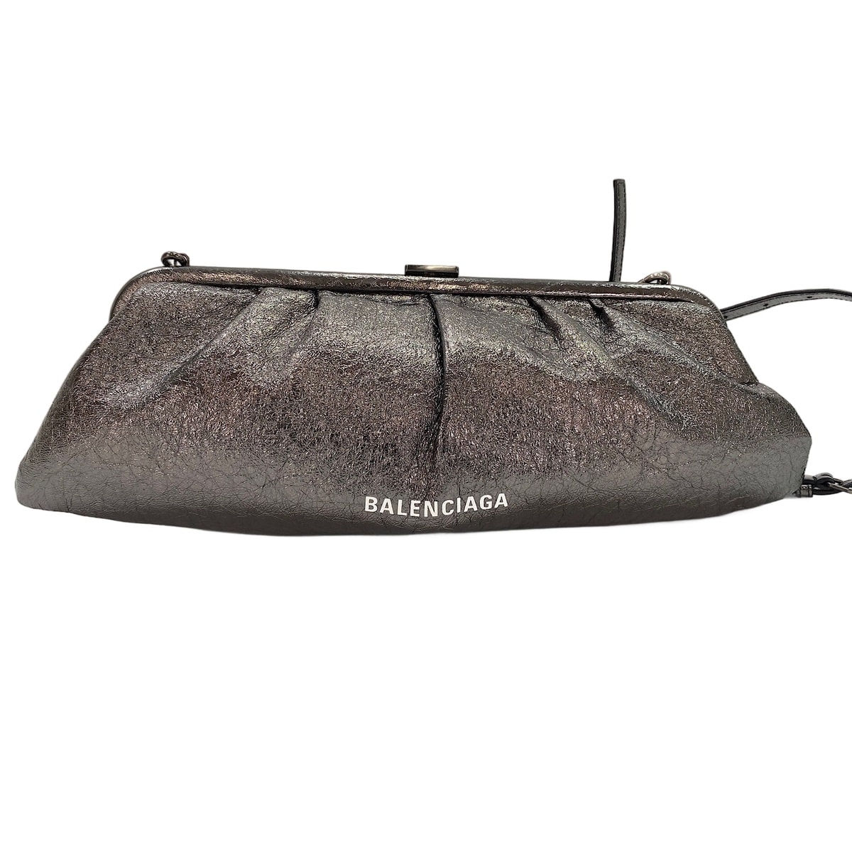 バレンシアガ BALENCIAGA レザー クラウドXL ショルダーバッグ【中古】