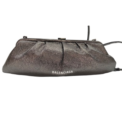 バレンシアガ BALENCIAGA レザー クラウドXL ショルダーバッグ【中古】