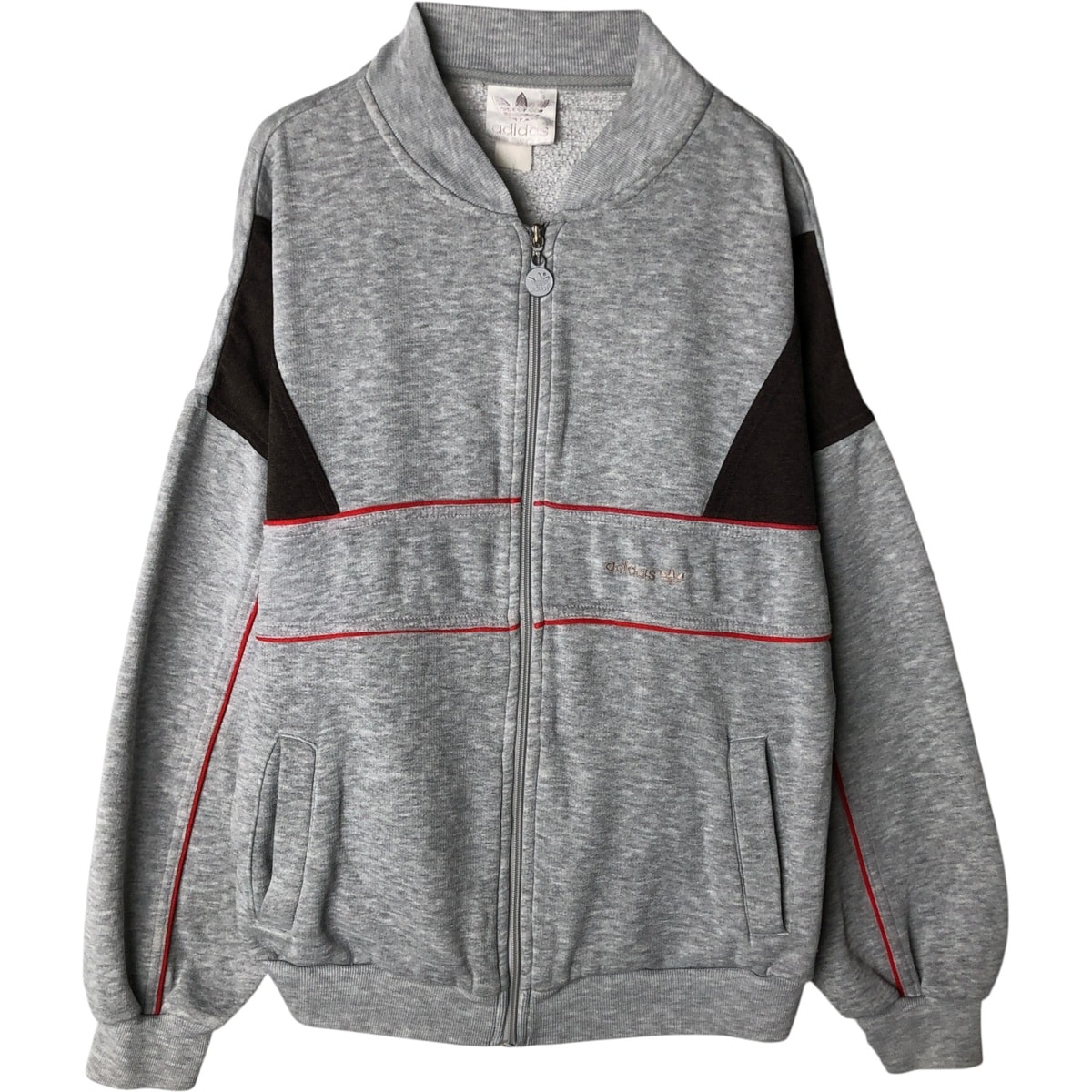 古着 アディダス adidas フルジップスウェットシャツ トレーナー メンズL相当/eaa630154