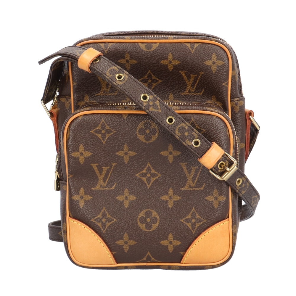 ルイヴィトン アマゾン モノグラム ショルダーバッグ モノグラムキャンバス M45236 ブラウン レディース LOUIS VUITTON  中古