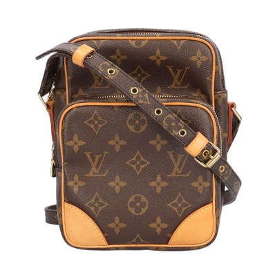 ルイヴィトン アマゾン モノグラム ショルダーバッグ モノグラムキャンバス M45236 ブラウン レディース LOUIS VUITTON 中古