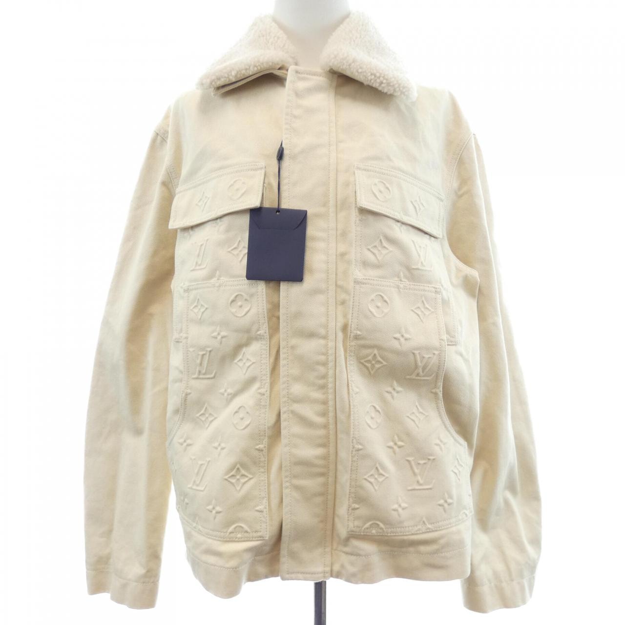 ルイヴィトン LOUIS VUITTON モノグラムワークウエアデニムジャケット HOA45WTZ0 デニムジャケット