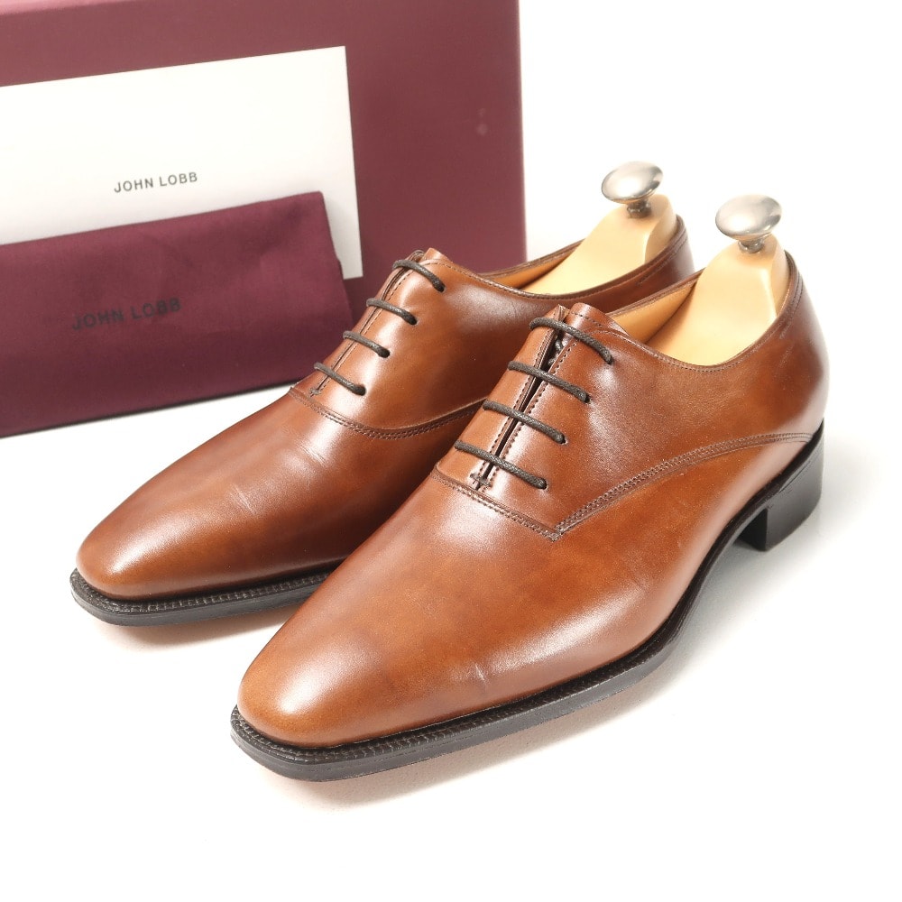 John Lobb ジョンロブ BECKETTS ベケッツ ドレスシューズ サイズ6E ミュージアムカーフ #8000 レザー 靴 ブランド古着【中古】20250610/RA5047