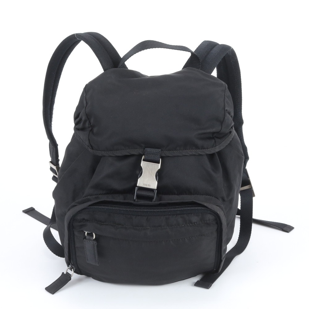 プラダ テスート ナイロントライアングルロゴリュックサック