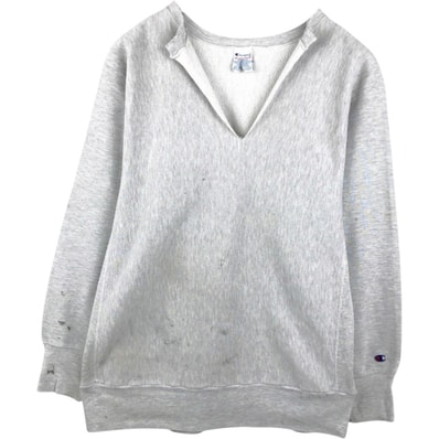 古着 90年代 チャンピオン Champion REVERSE WEAVE リバースウィーブ 刺繍タグ 無地 ブランクスウェットシャツ トレーナー メンズXXL相当 ヴィンテージ/eaa675883