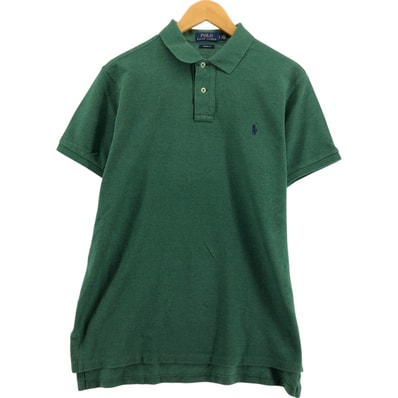 古着 ラルフローレン Ralph Lauren POLO RALPH LAUREN CUSTOM FIT 半袖 ポロシャツ メンズL相当/eaa542035