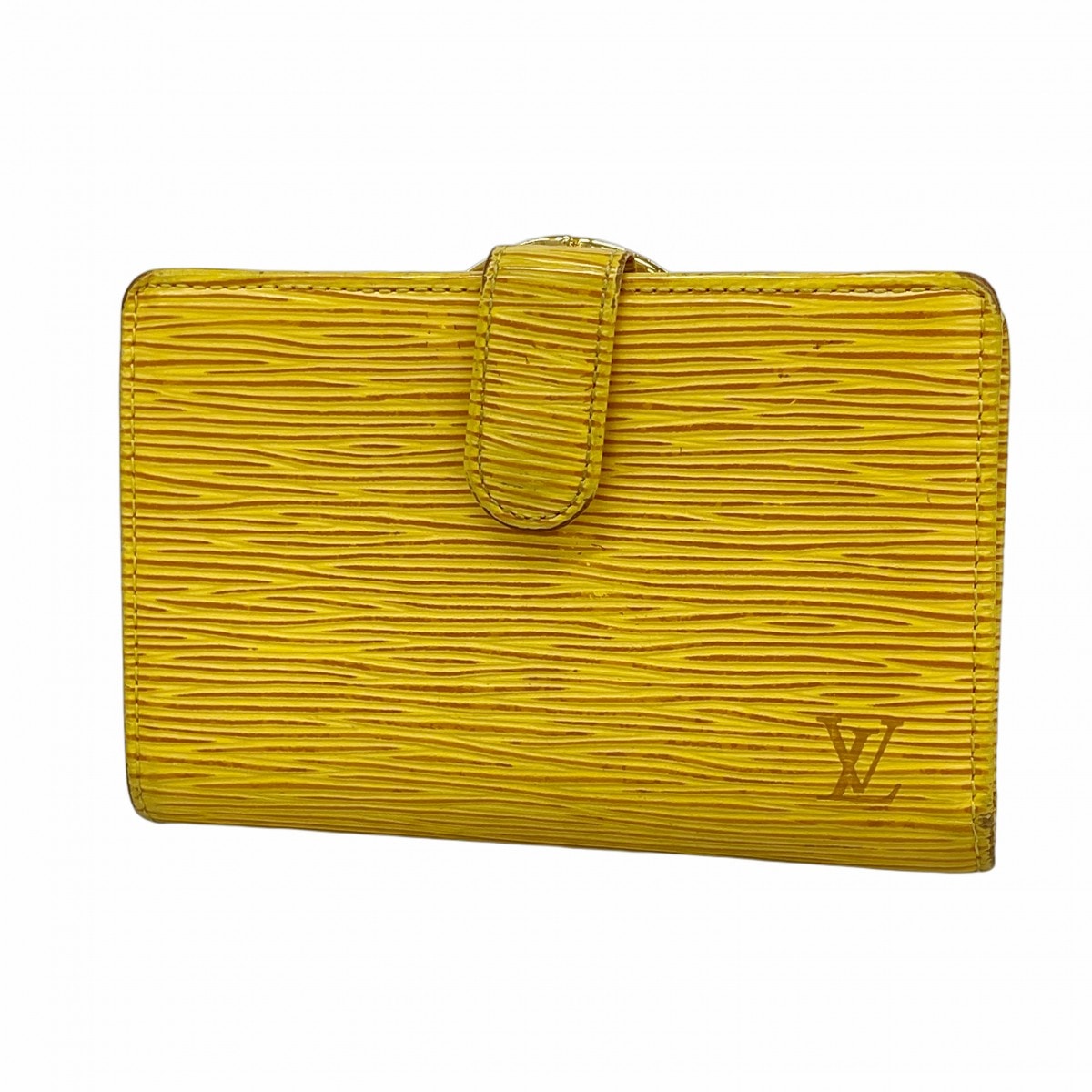 【6dd4640】ルイヴィトン 財布 エピ ポルトモネビエヴィエノワ M63249 ジョーヌ【中古】レディース