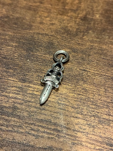 Chrome Hearts # 5 Dagger Charm "Silver"
