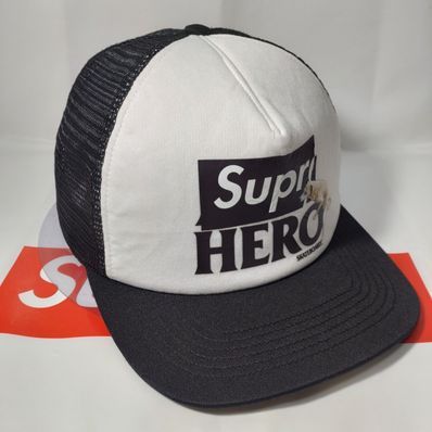 Supreme / ANTIHERO Mesh Back 5-Panel "Black"