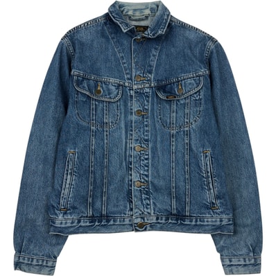 古着 リー Lee RIDER JACKET デニムジャケット Gジャン メンズM相当/eaa630368