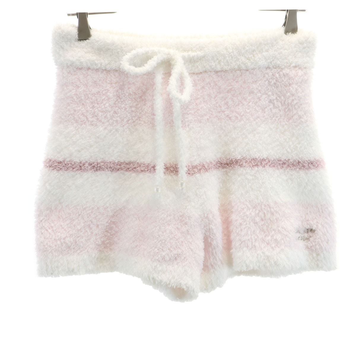 gelato pique ジェラートピケ ボーダー ショートパンツ F ピンク ルームウェア