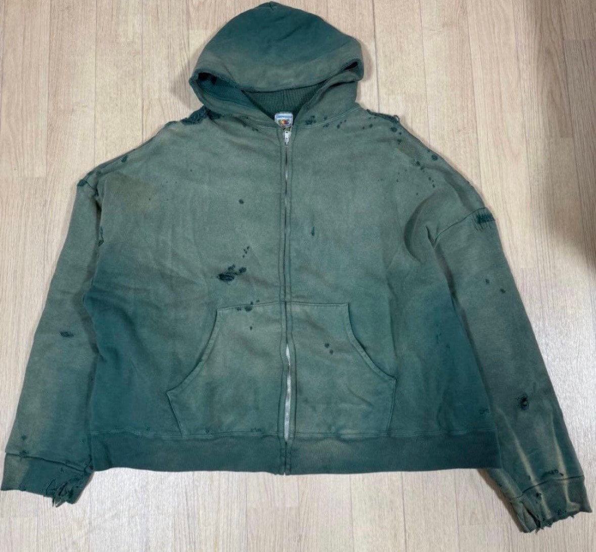 SAINT Mxxxxxx Hoodie/DBL-FC Zip "Green"