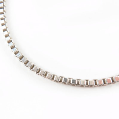 美品 ティファニー ベネチアン ネックレス シルバー レディース