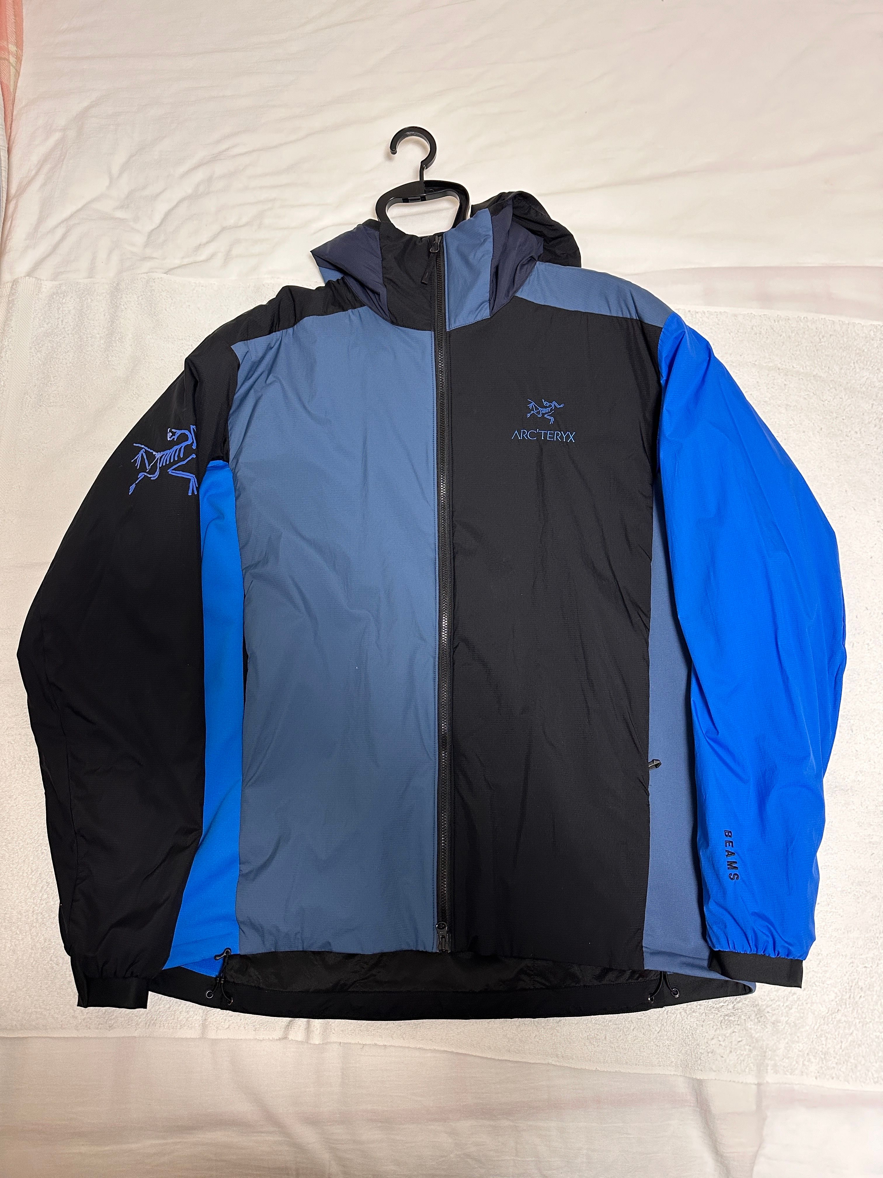 ARC'TERYX x BEAMS Men's Atom LT Hoody "Boro Blue" X000006576