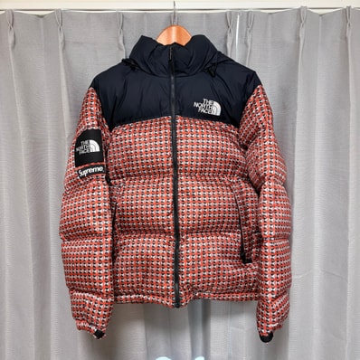 Supreme x The North Face Studded Nuptse Jacket "Red"