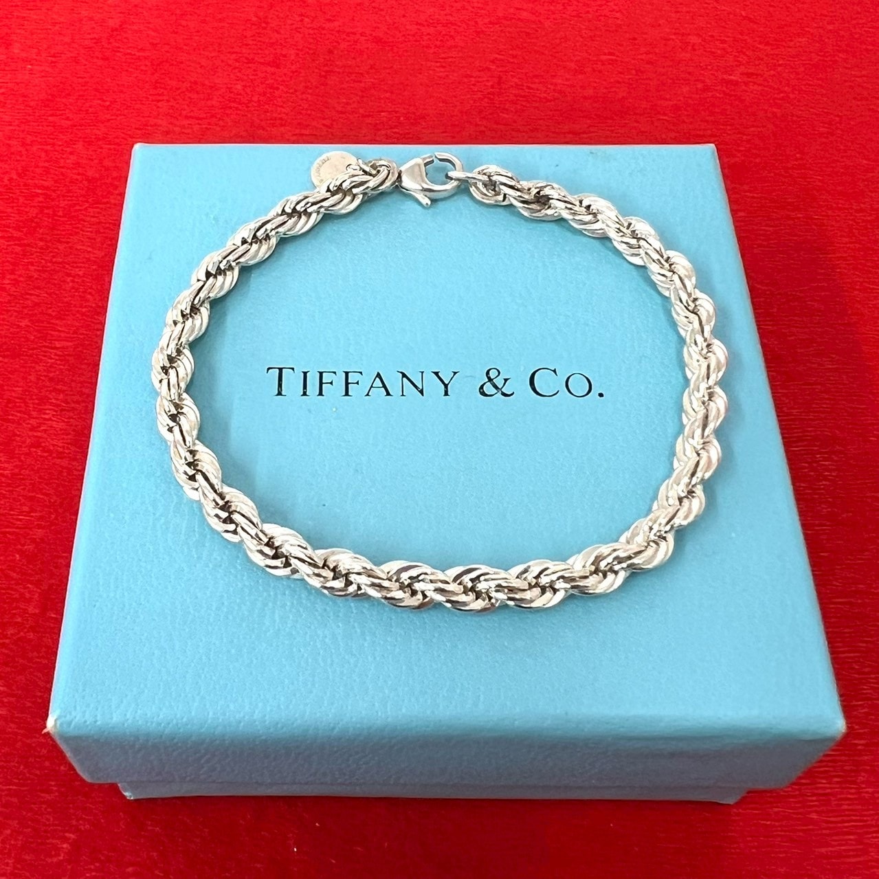 TIFFANY&Co. ティファニー ツイストロープ ブレスレット シルバー925 ブレスレット シルバー
 73075
