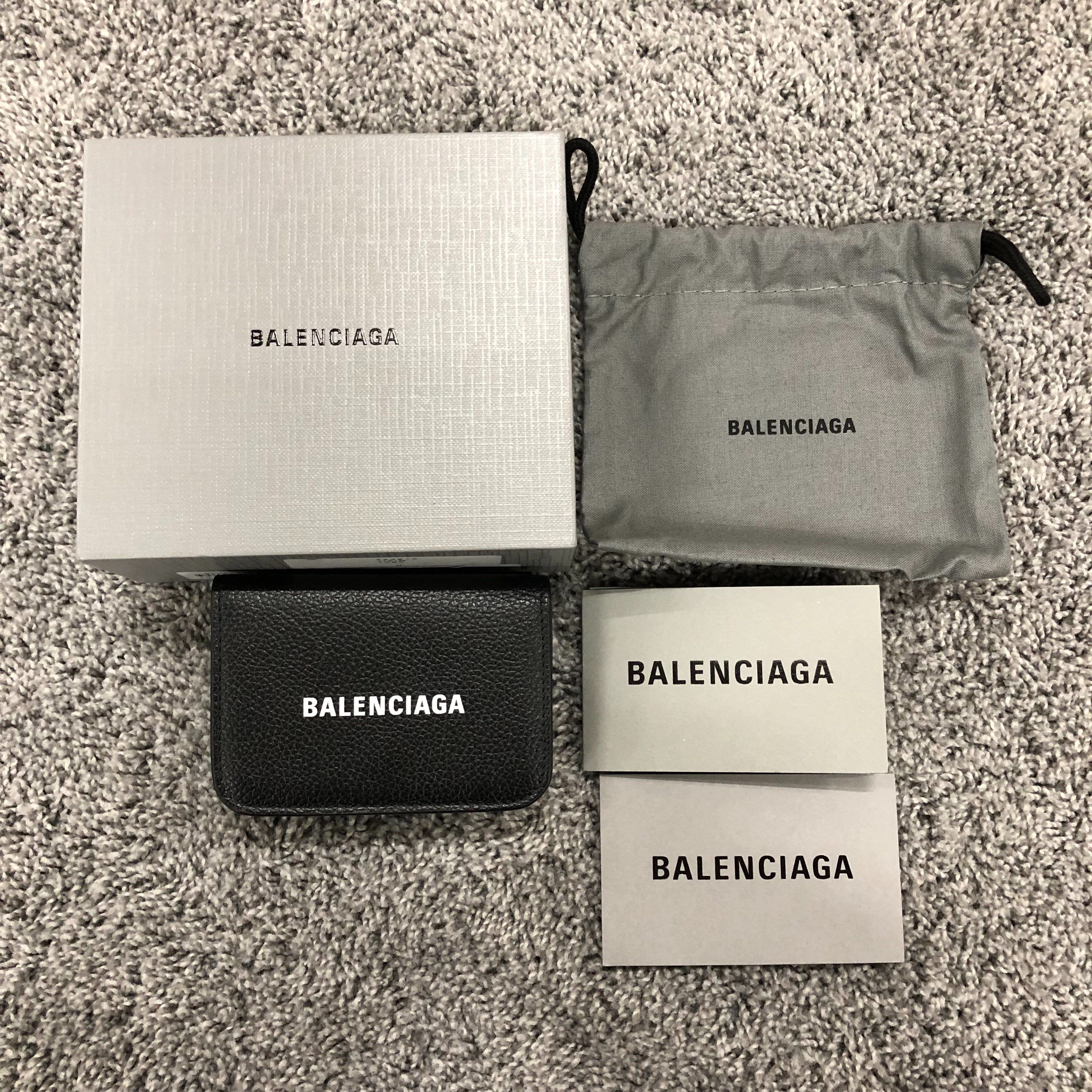 BALENCIAGA Everyday Mini Wallet "Black"