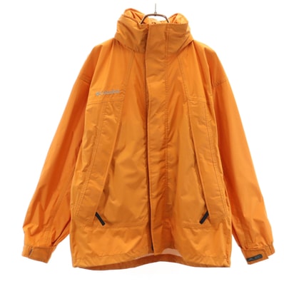 Columbia コロンビア カスケードロックス レインジャケット S オレンジ アウトドア